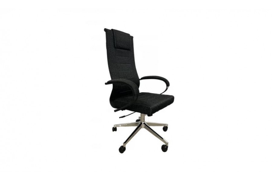 Компьютерное кресло SitUp MICHAEL chrome (ткань Black/Black)