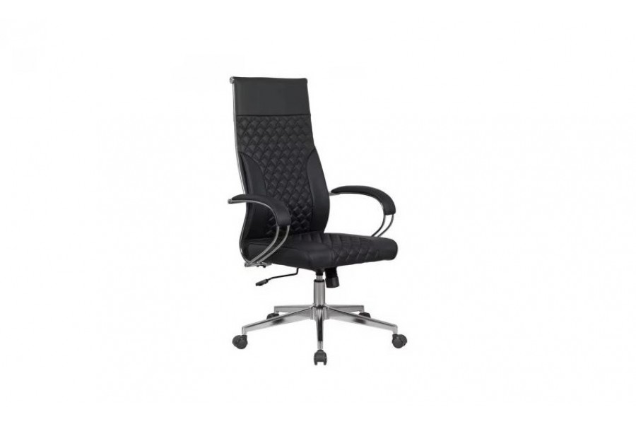 Компьютерное кресло SitUp MIKE chrome (экокожа Black/Black)