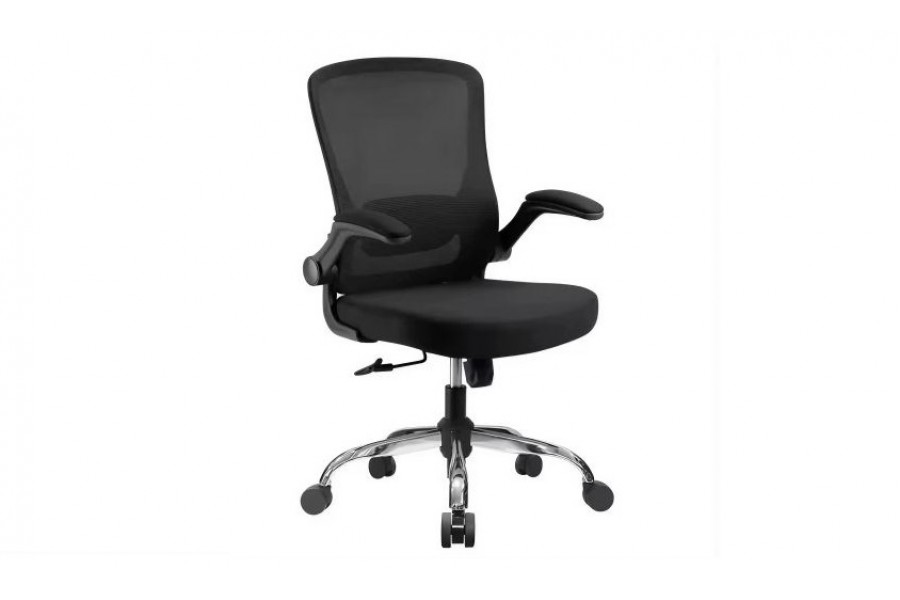 Компьютерное кресло SitUp SEVEN сhrome (сетка Black/Black)
