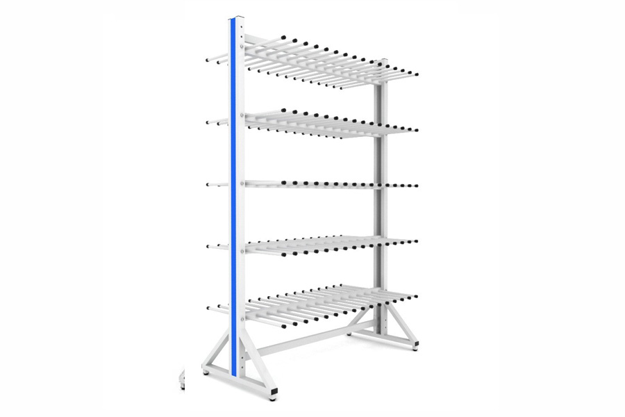 Стеллаж для роликов и коньков