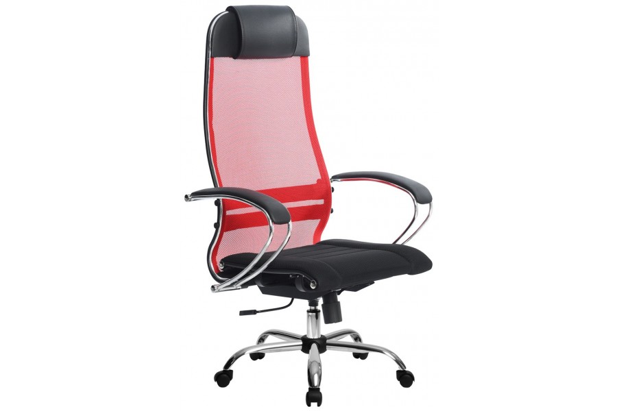 Компьютерное кресло SU-1-BK Комплект 3 красный