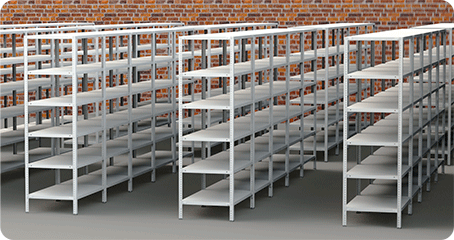 Стеллажи для дома, офиса, гаража металлические (серия САМ)