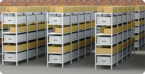 Стеллажи для дома, офиса, гаража металлические (серия САМ)